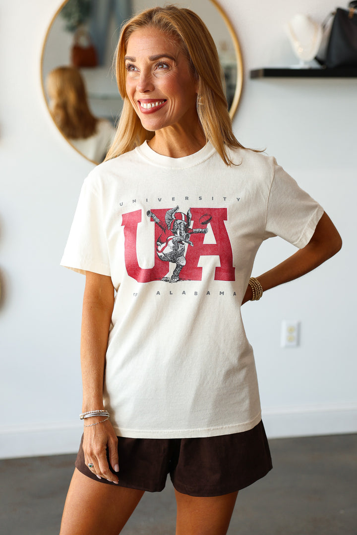 Alabama Vintage Elephant Tee