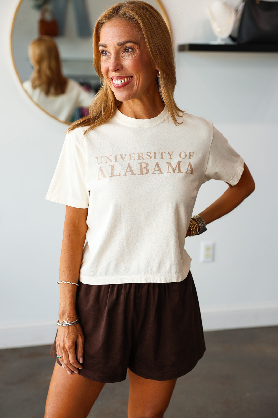 University of Alabama Tee - Ivory