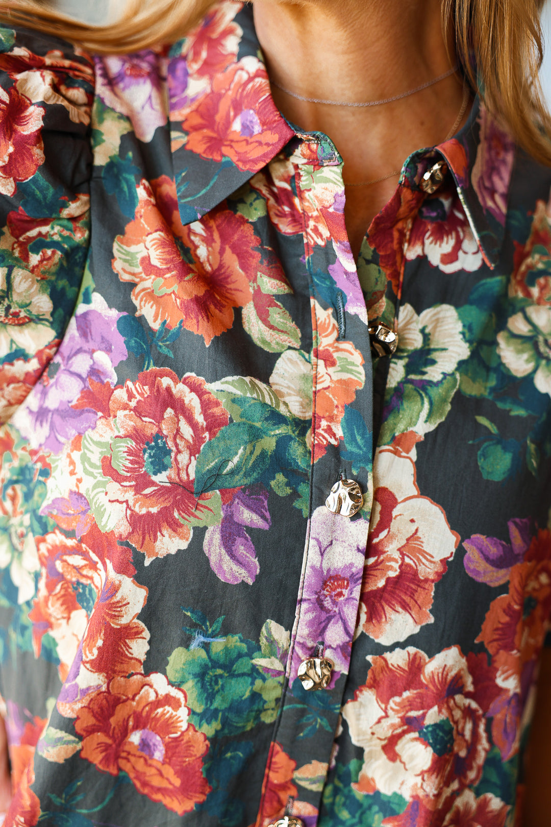 Floral Drop Waist Dress