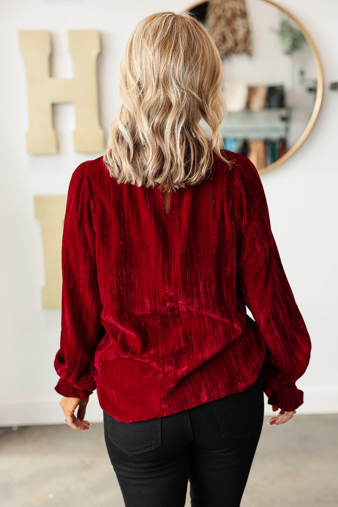 Quinn Top - Cranberry