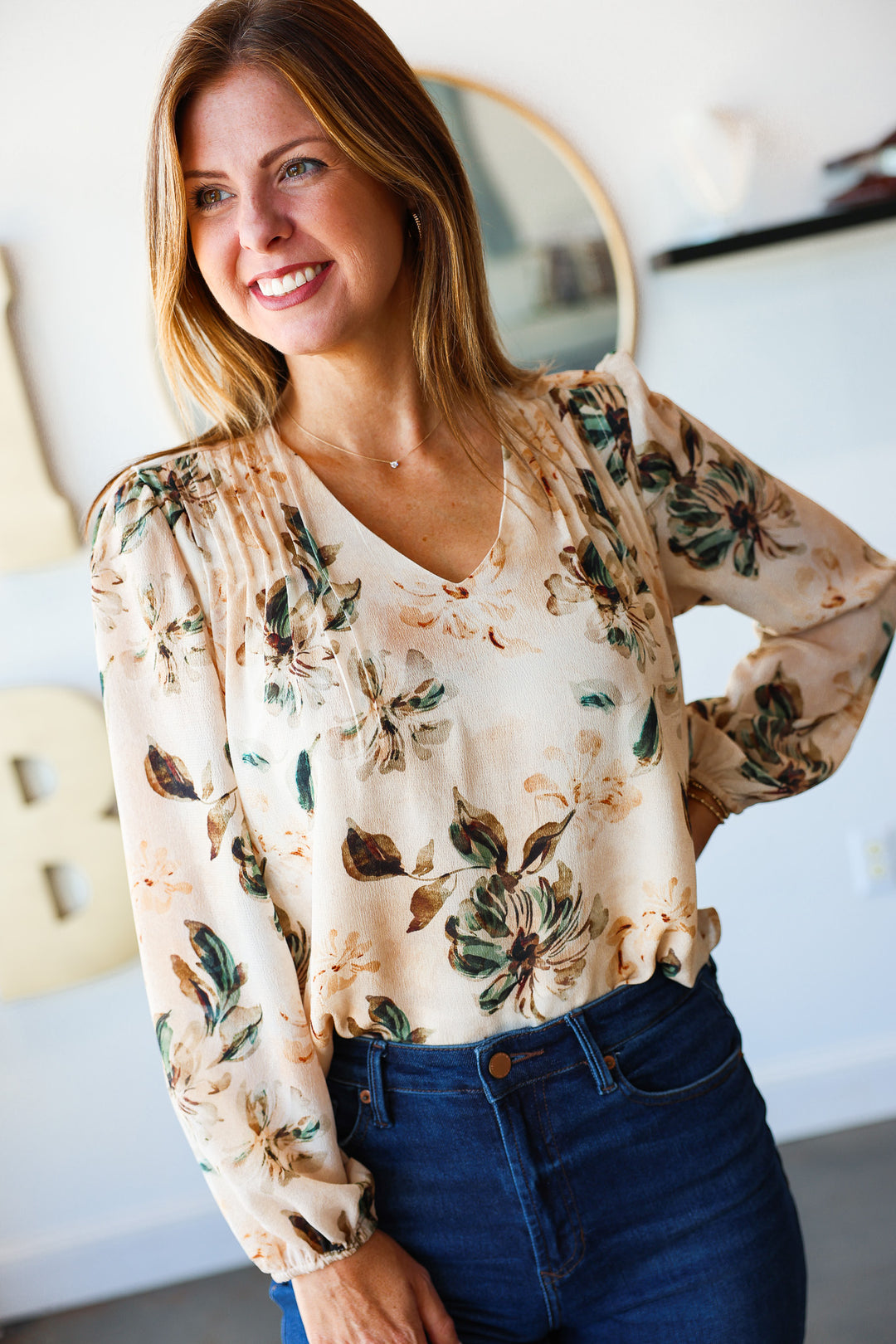 Floral Printed Blouse