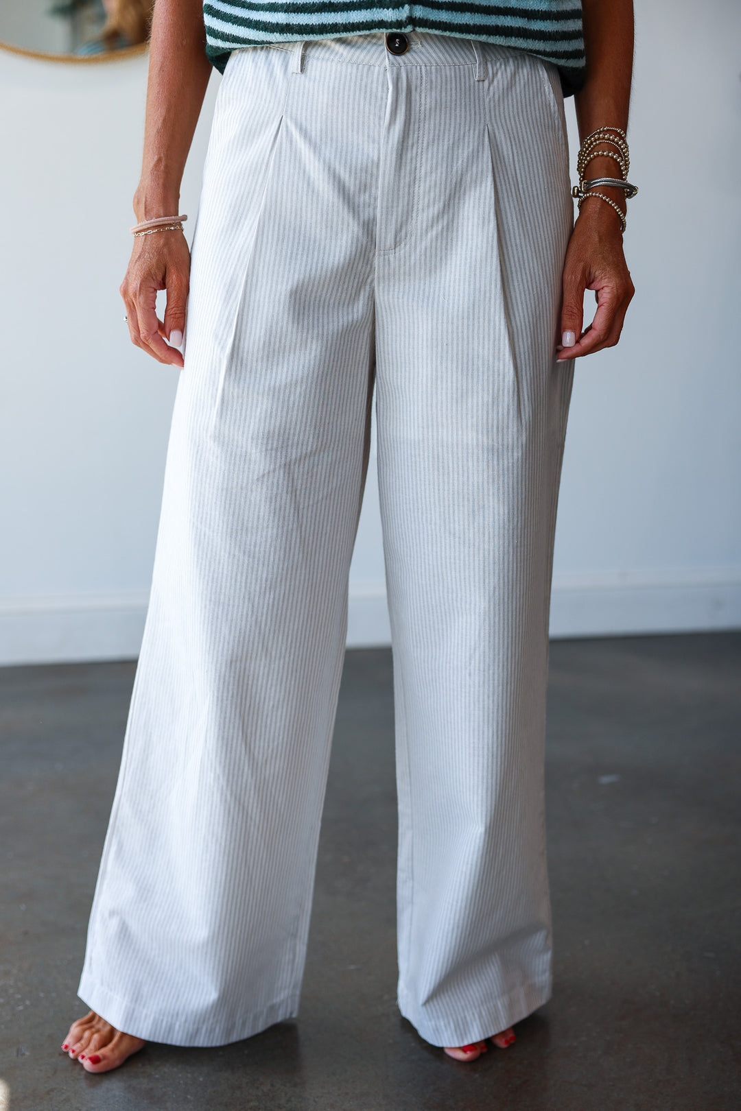 Pinstripe Pants