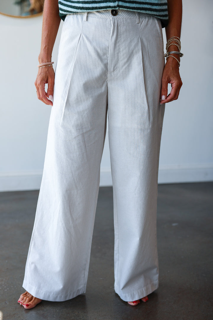 Pinstripe Pants