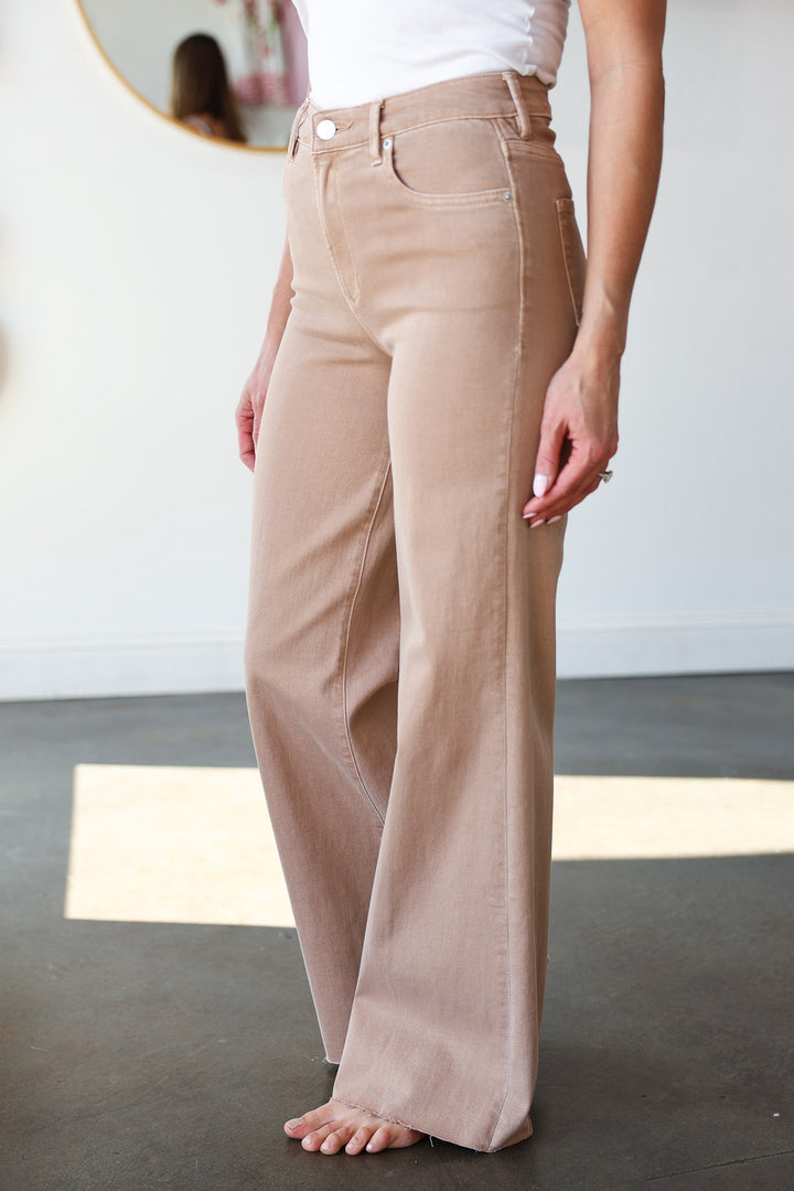 Dear John Fiona Jeans - Warm Taupe