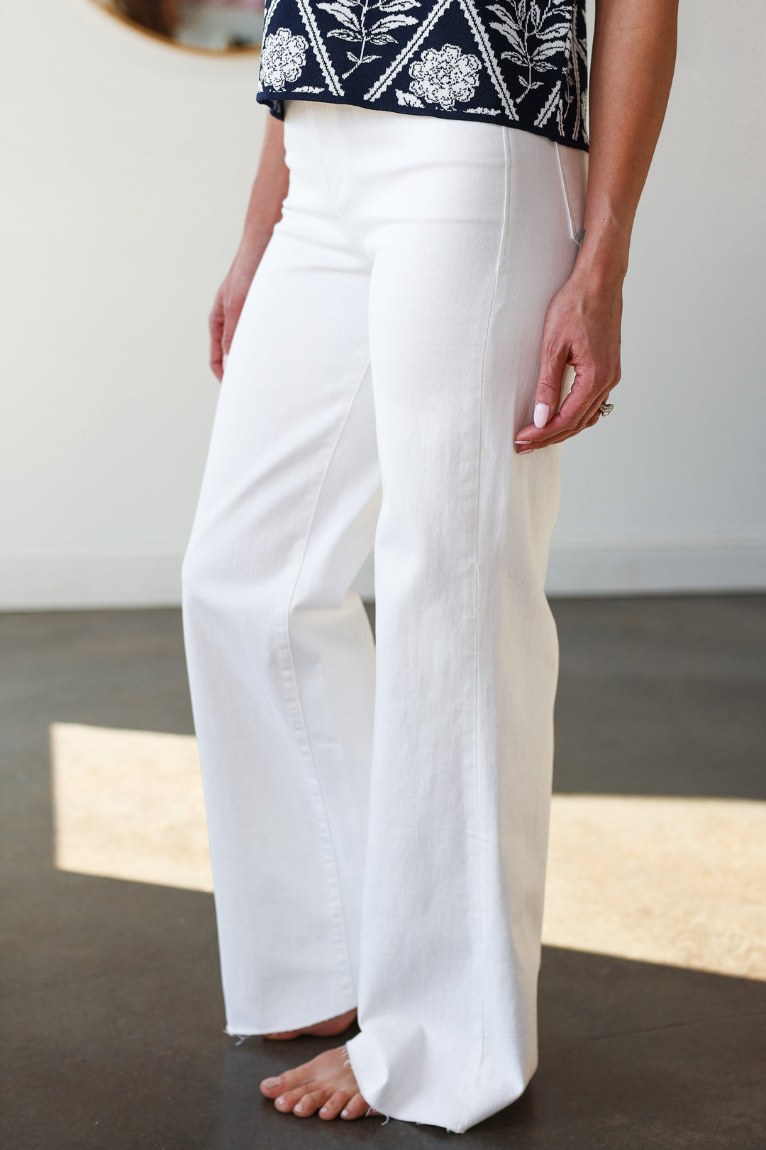 Dear John Fiona Jeans - White