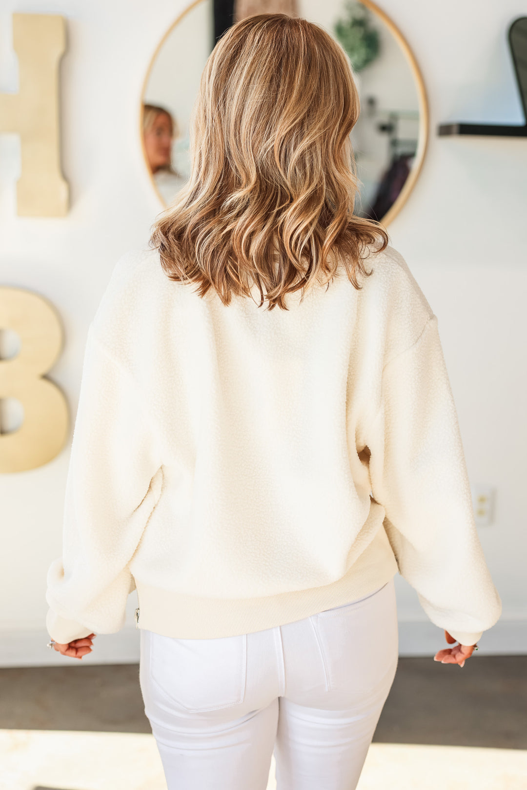 Dear John Briar Pullover - Antique White