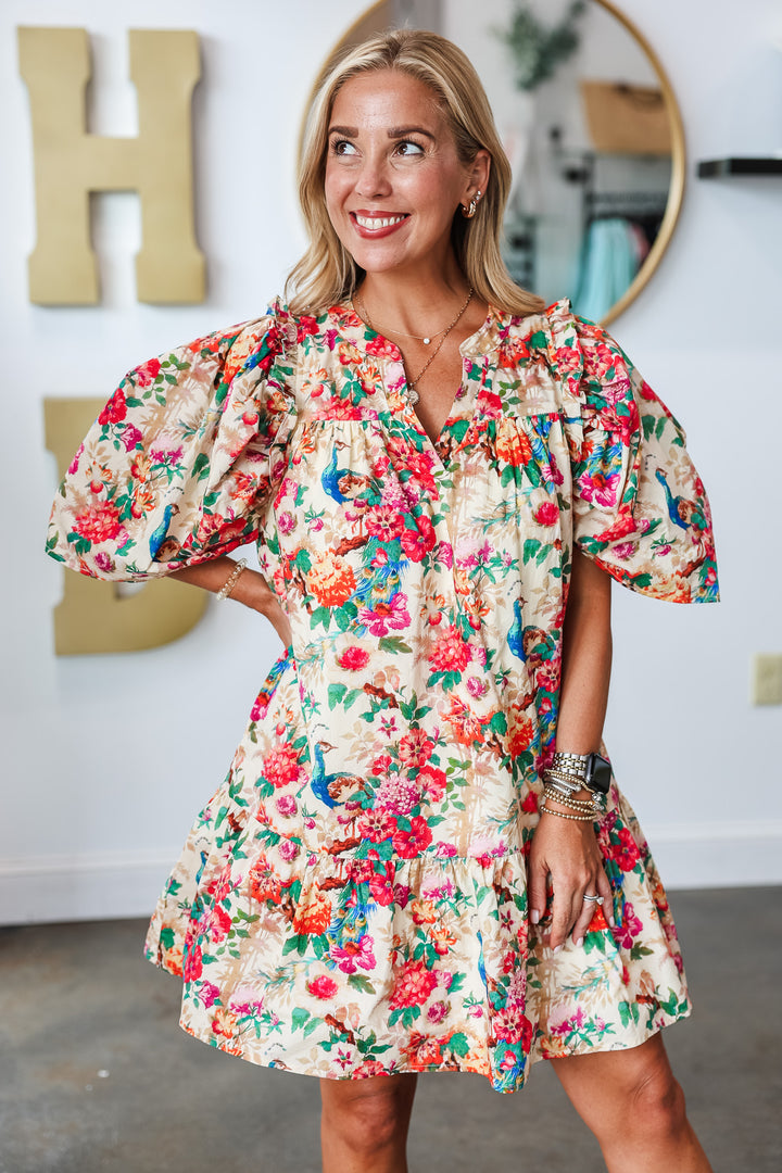 Floral Mini Dress