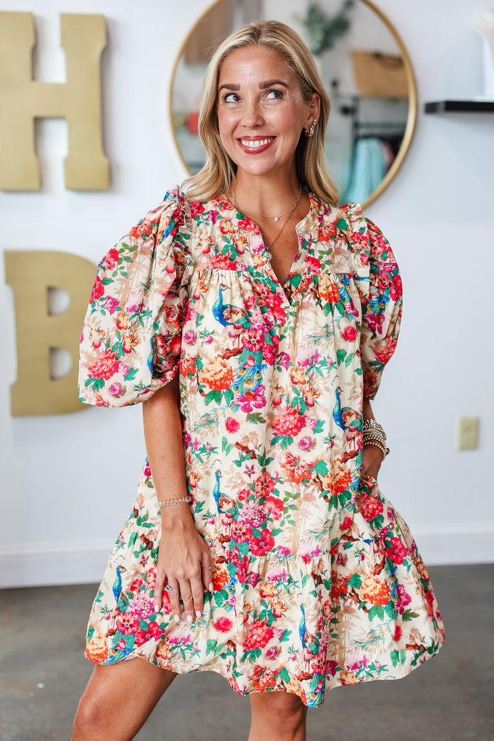 Floral Mini Dress