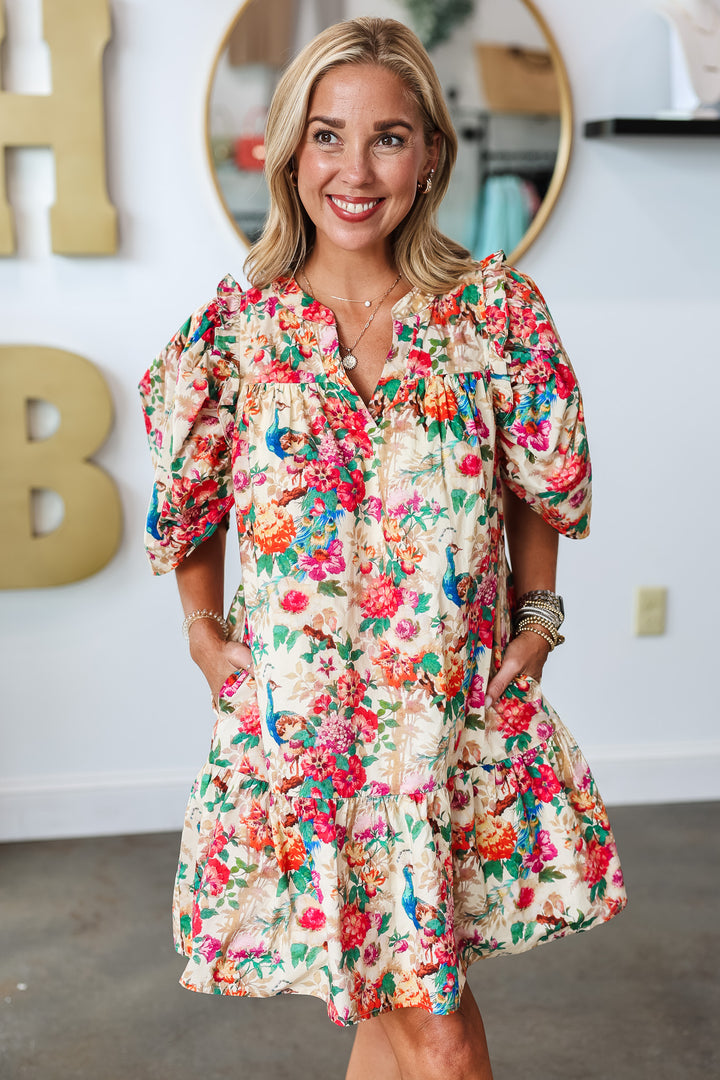 Floral Mini Dress