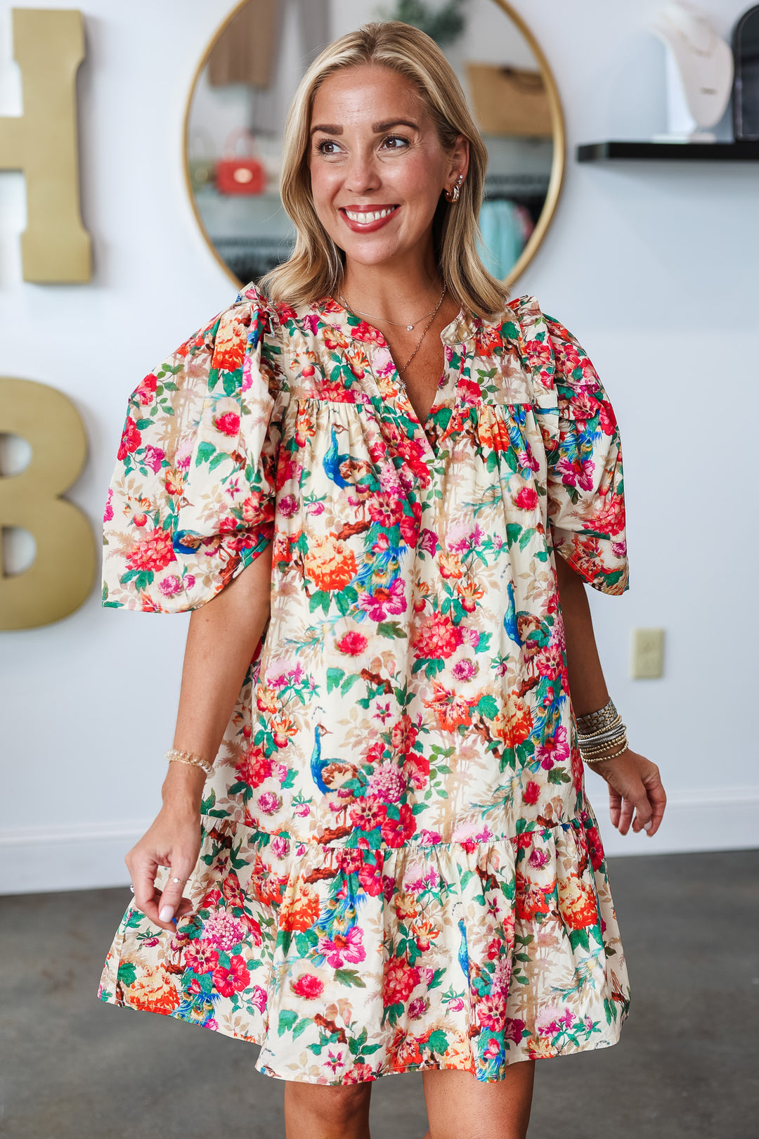 Floral Mini Dress