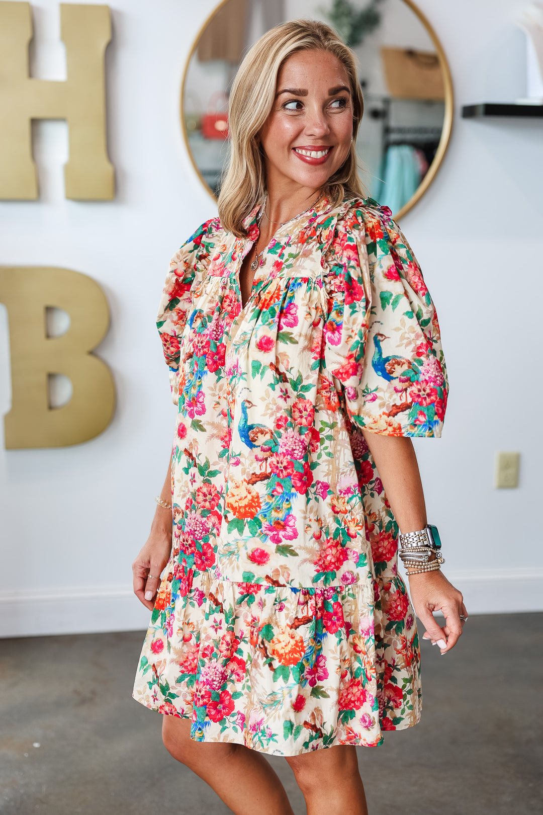 Floral Mini Dress