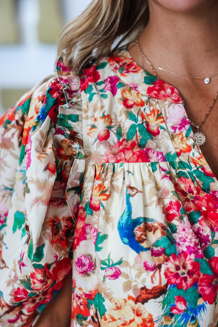 Floral Mini Dress