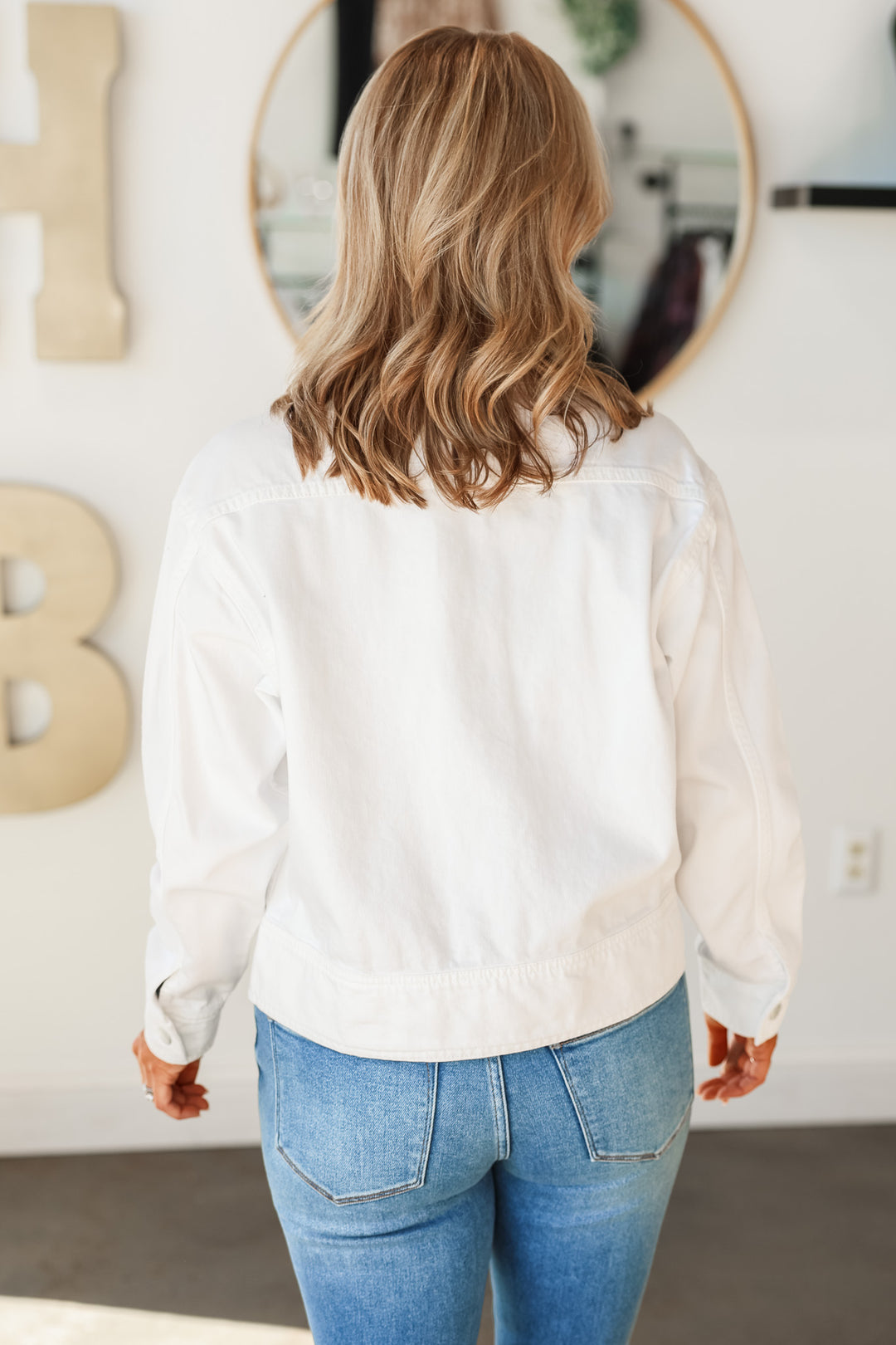 Dear John Cleo Jacket - White