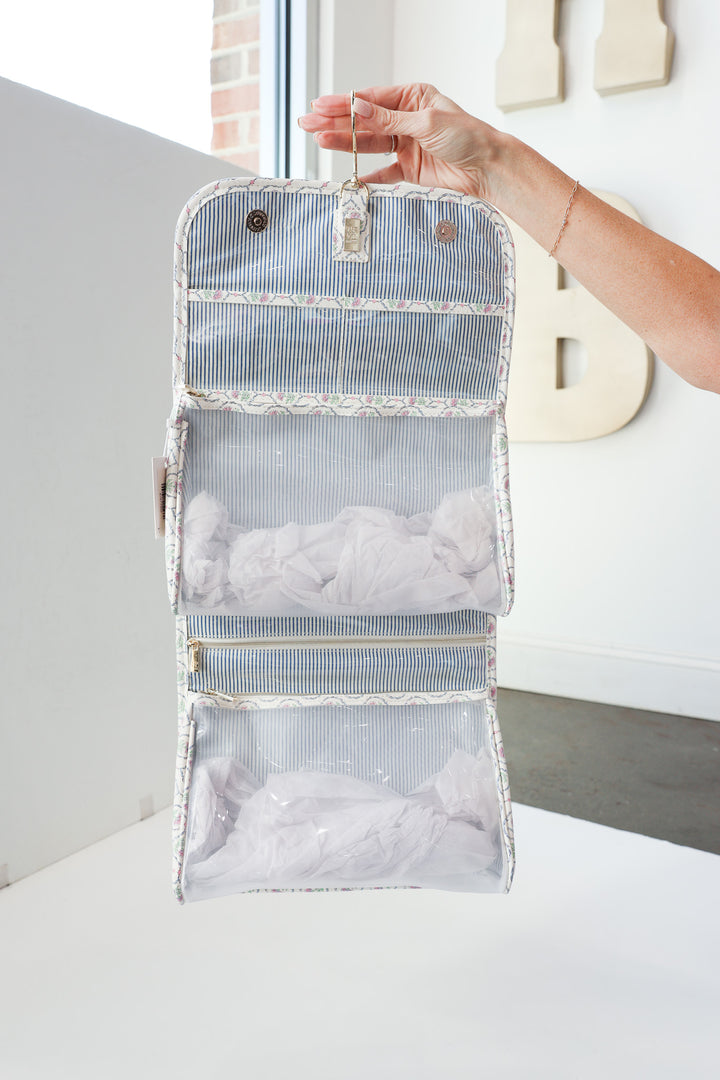 Luxe Hanging Toiletry Bag - Antibes