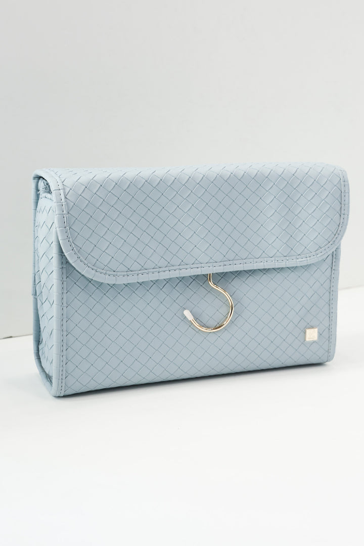 Luxe Hanging Toiletry Bag - Woven Surf