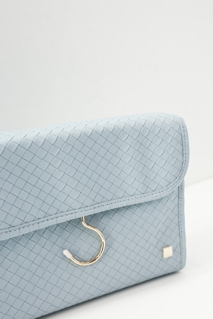 Luxe Hanging Toiletry Bag - Woven Surf