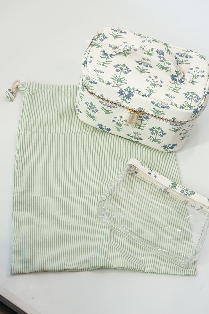 Luxe Cosmetic Case - Provence