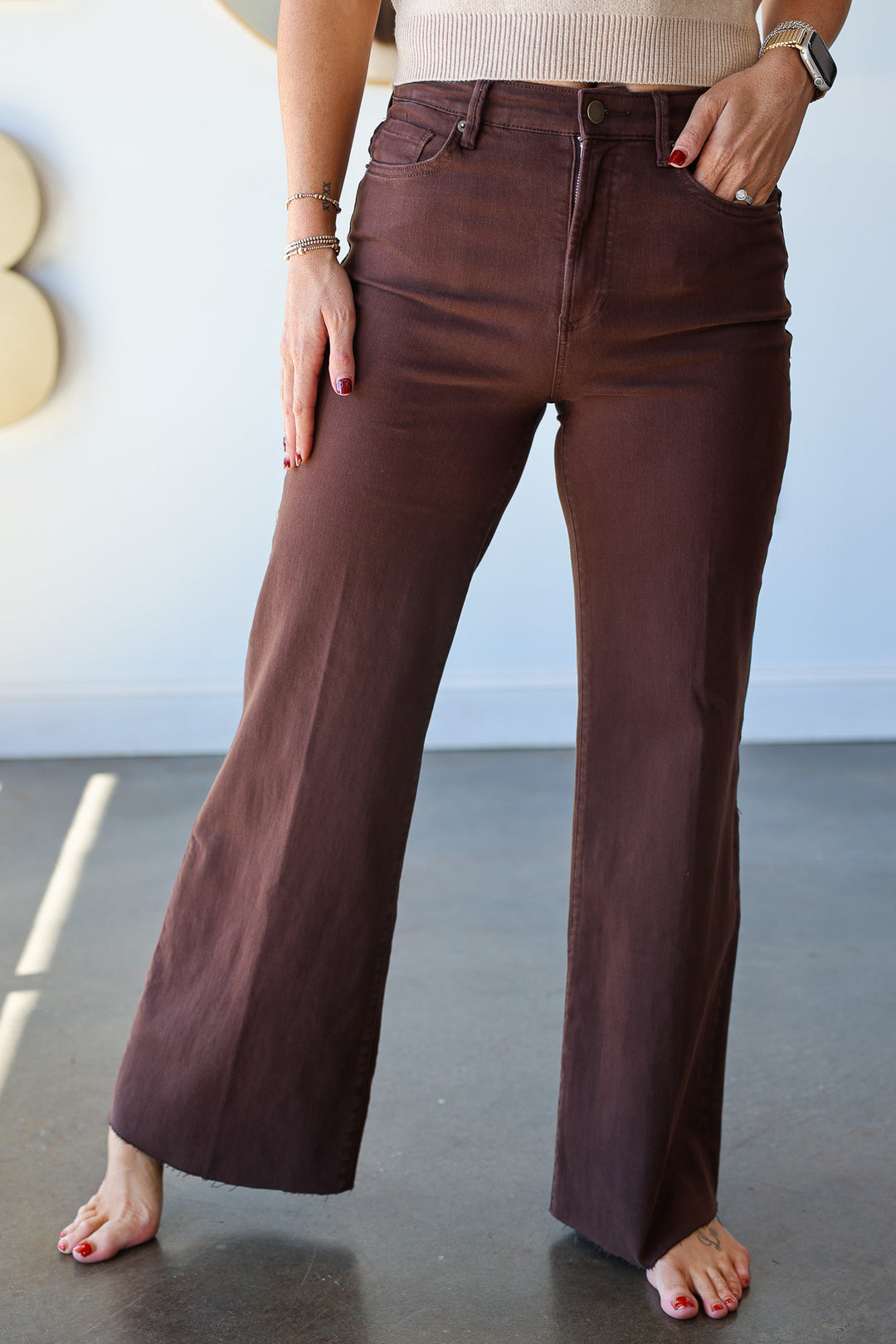 Dear John Fiona Jeans - Dark Oak