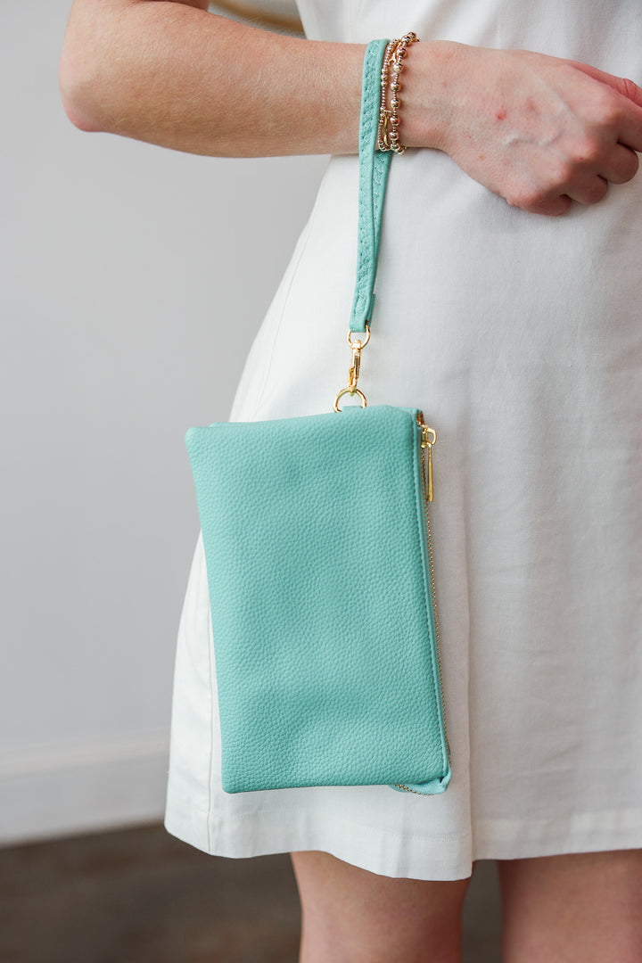 Small Crossbody - Lake Blue