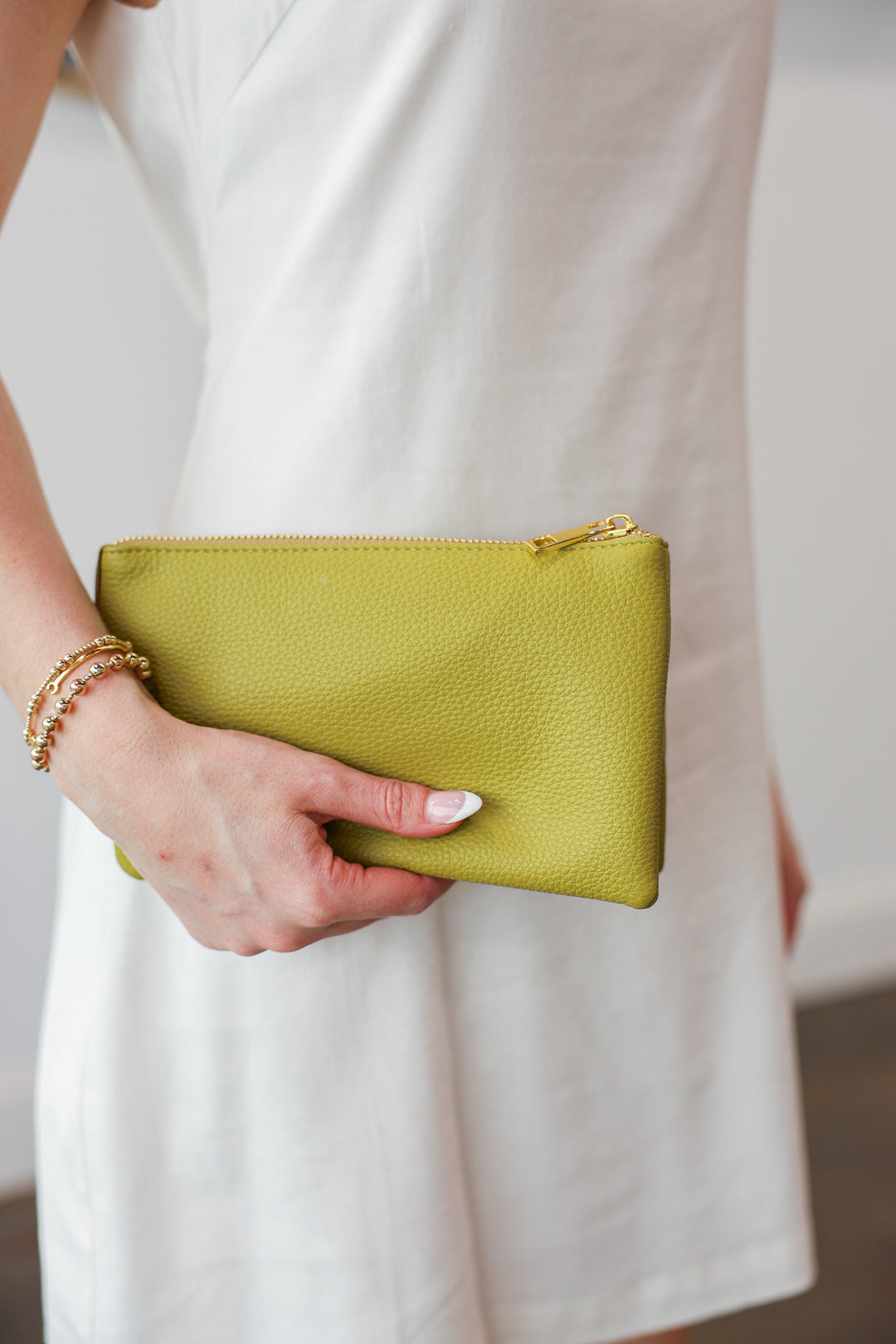 Small Crossbody - Light Olive