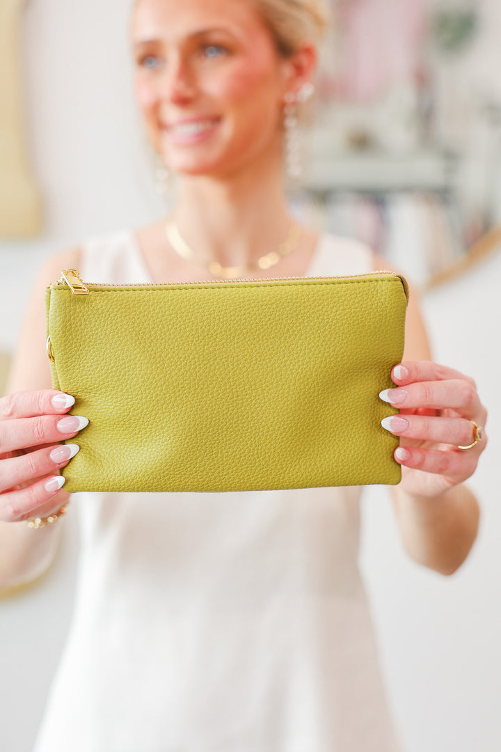 Small Crossbody - Light Olive