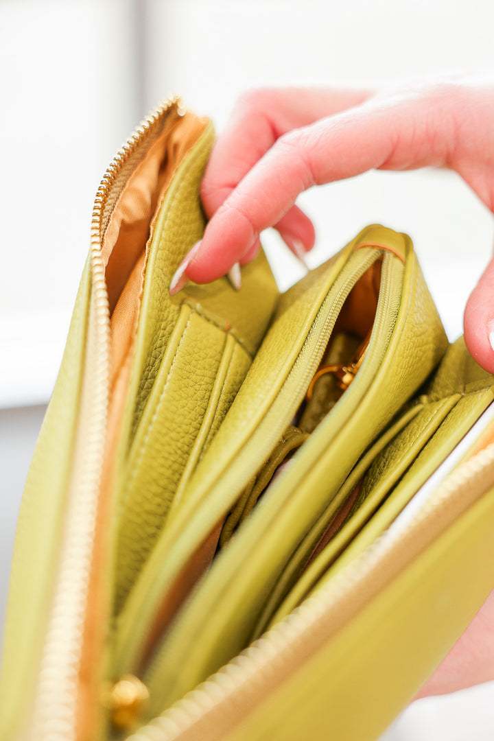 Small Crossbody - Light Olive