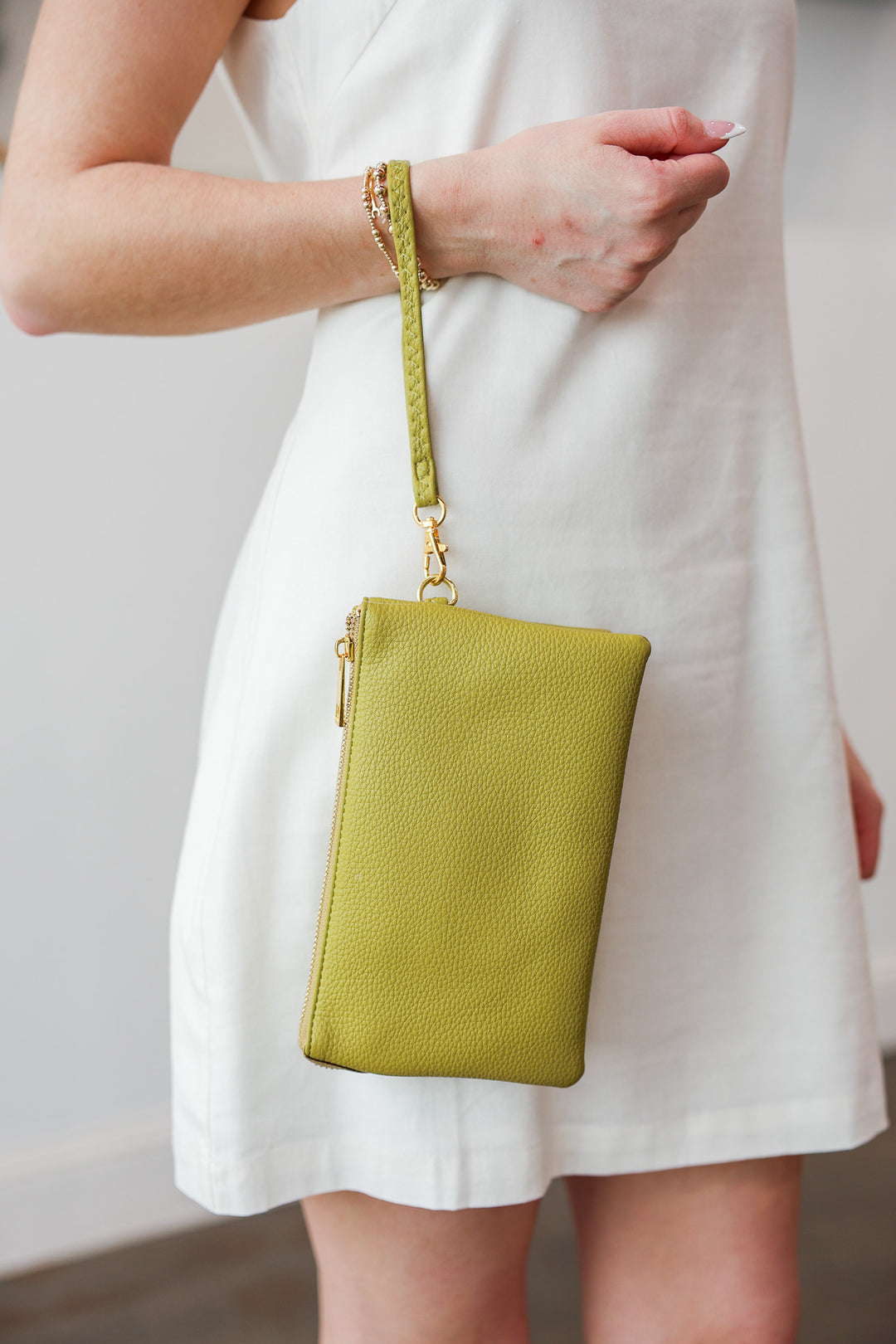 Small Crossbody - Light Olive