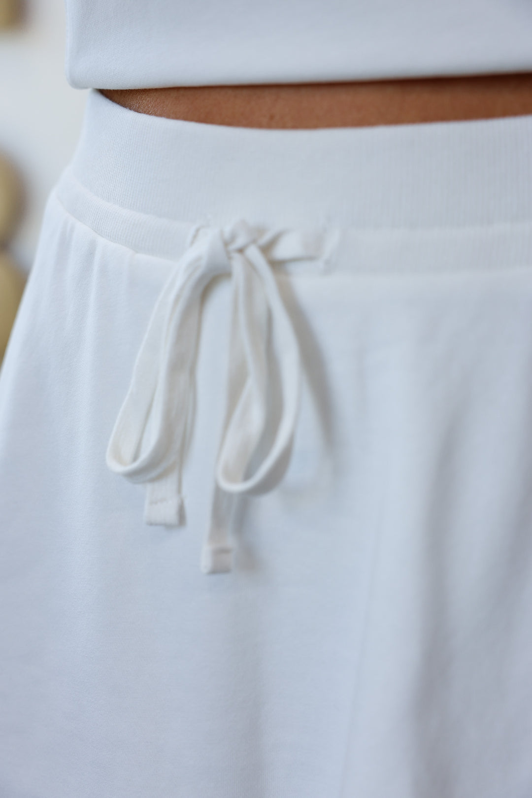 Flare Skort - White