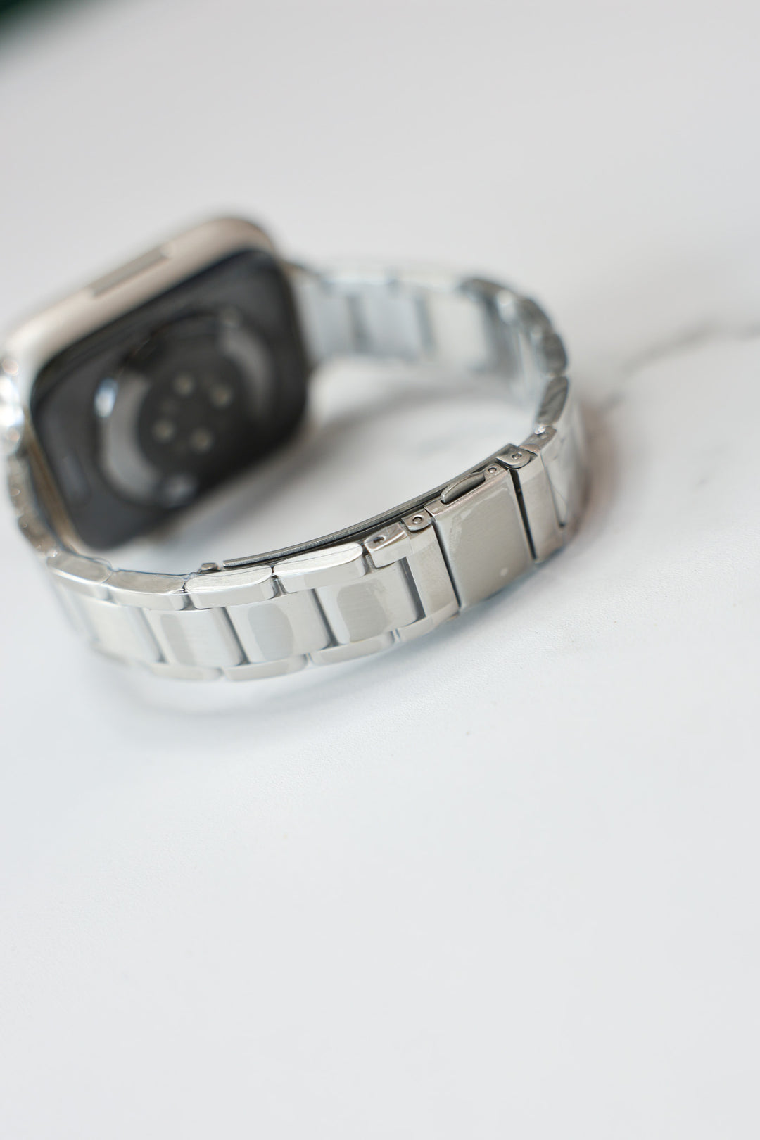 Slim Glazé Apple Watch Strap - Silver