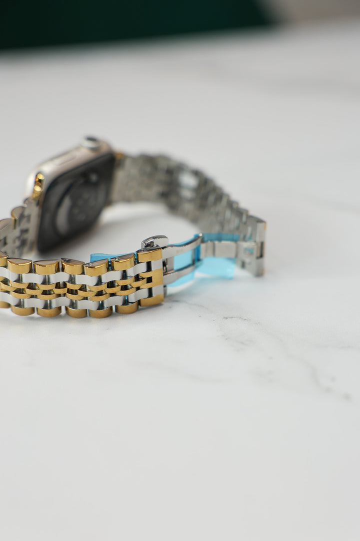 Mixed Metal Apple Watch Strap