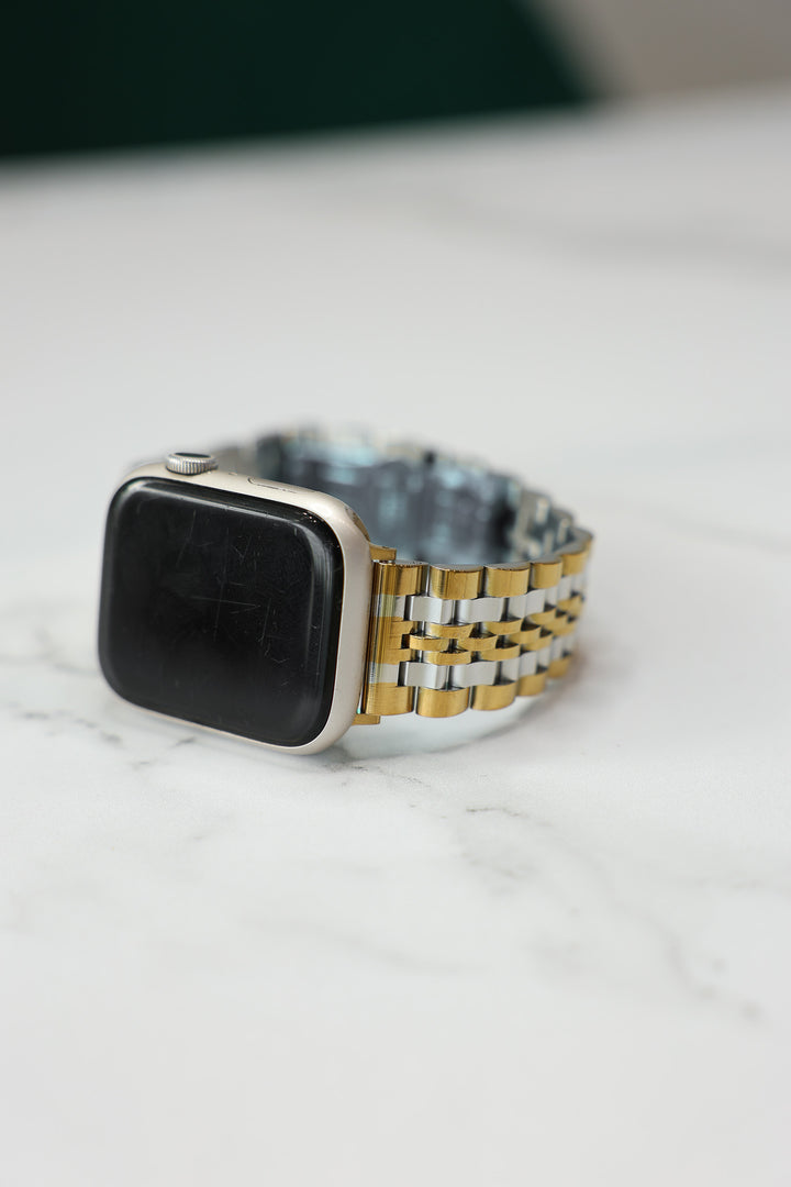 Mixed Metal Apple Watch Strap