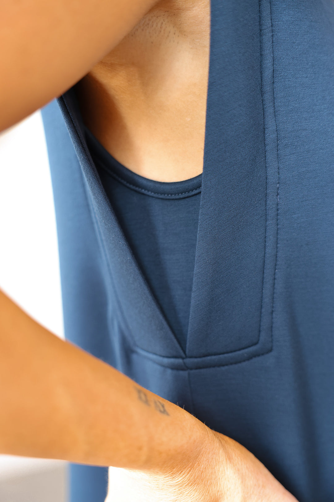 Shift Maxi Dress - Navy