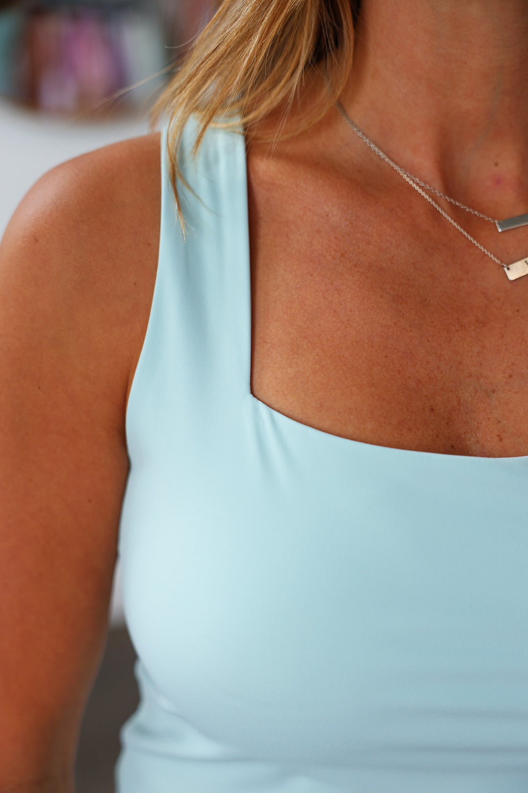 Square Neck Scuba Tank - Mint