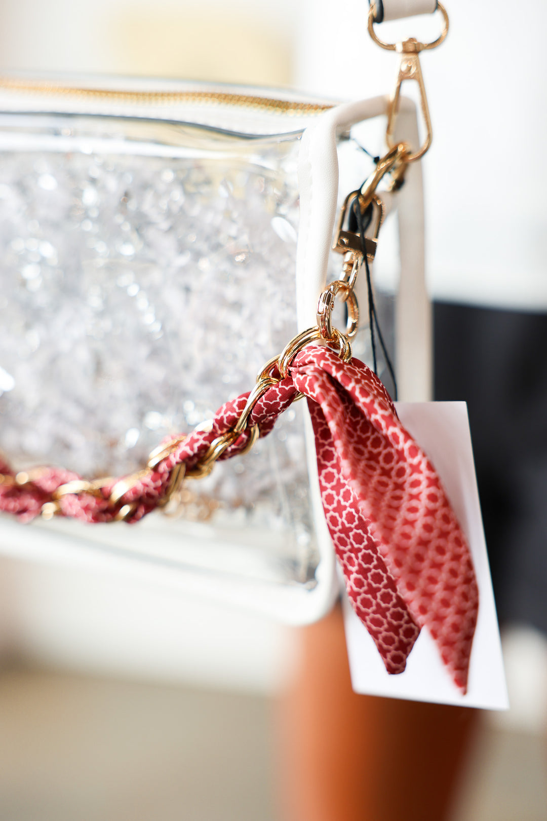 Purse Chain - Burgundy