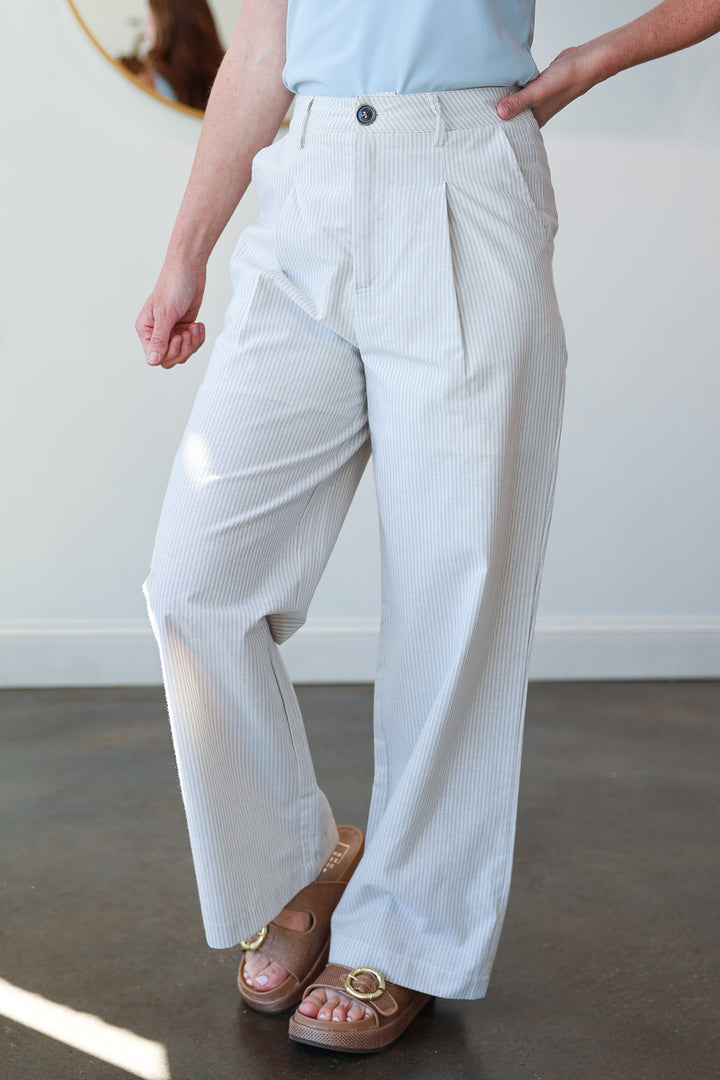 Pinstripe Pants