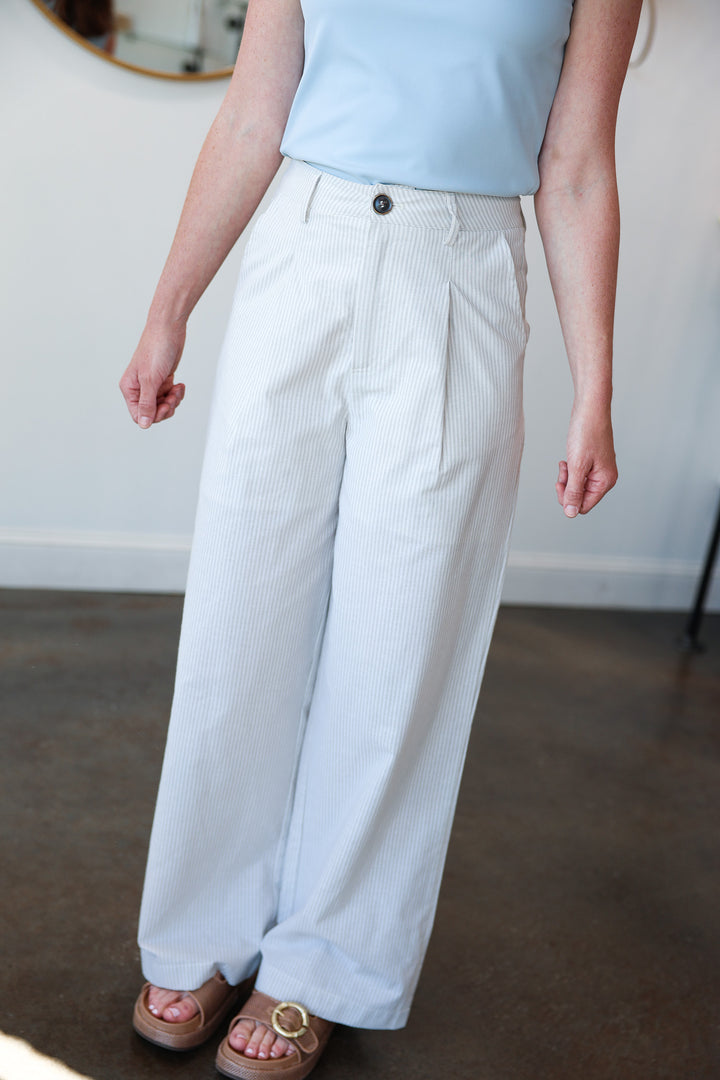Pinstripe Pants