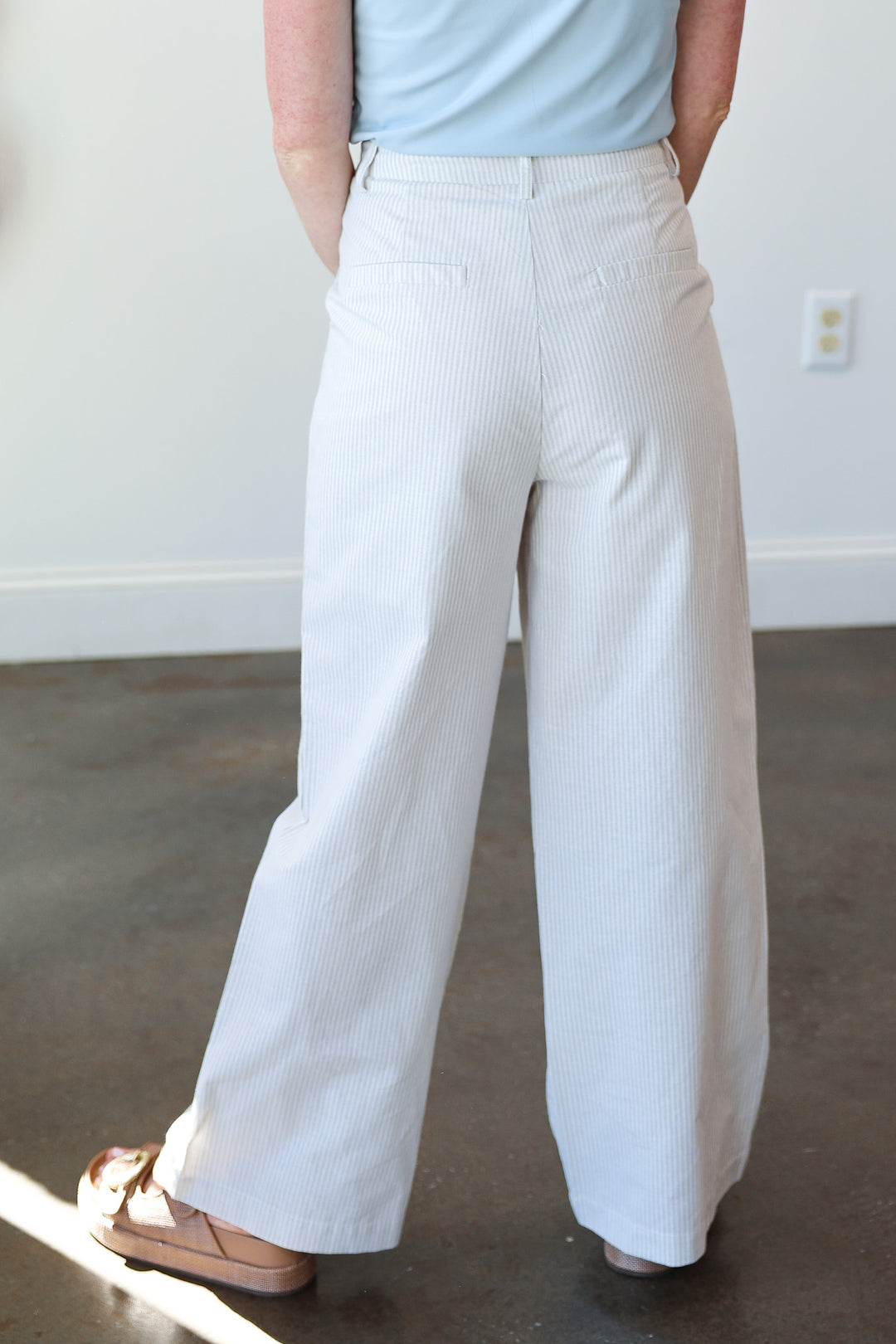 Pinstripe Pants
