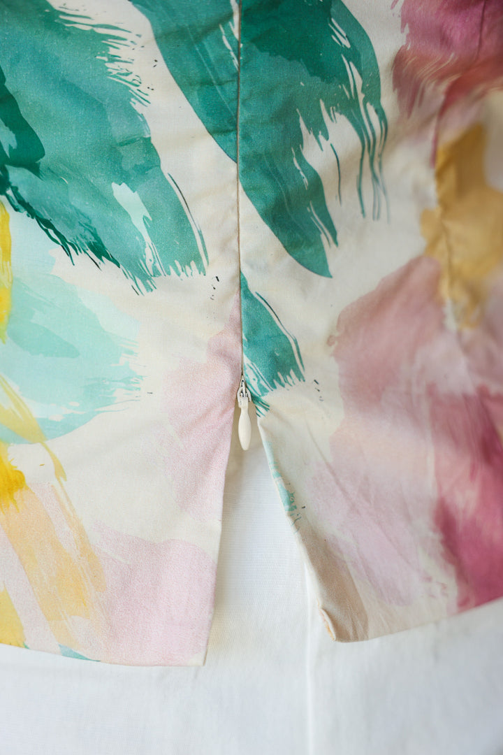 Watercolor Sleeveless Top