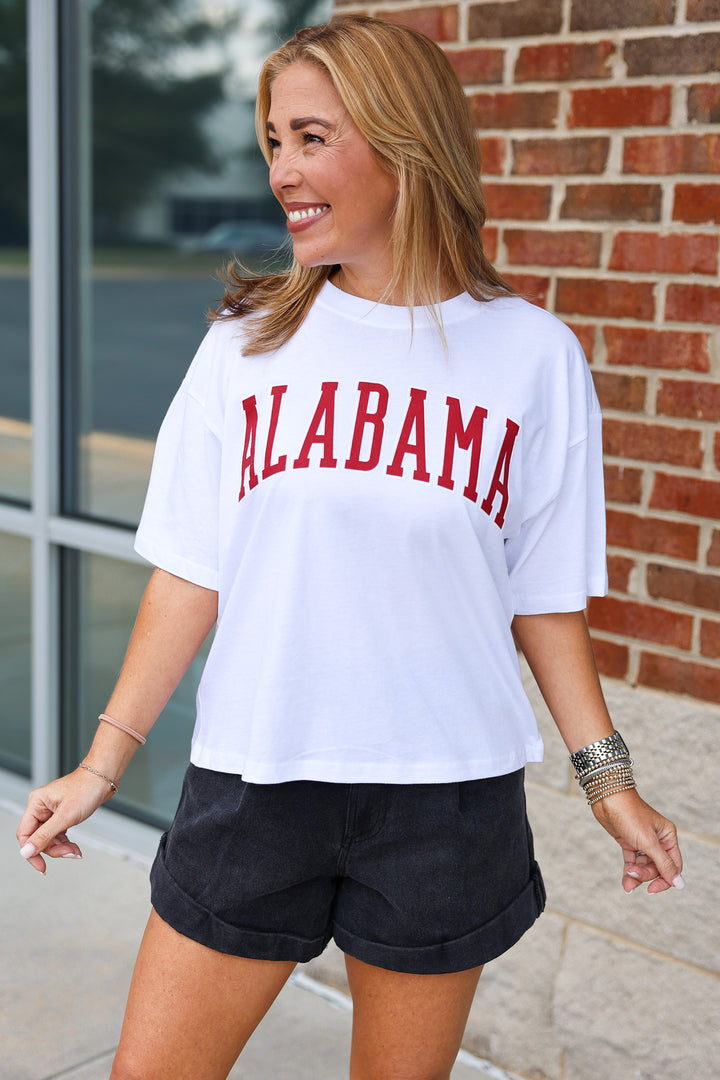 Alabama Tee - White