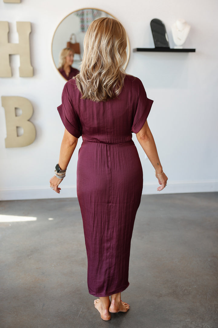 Steve Madden Tori Dress - Wine