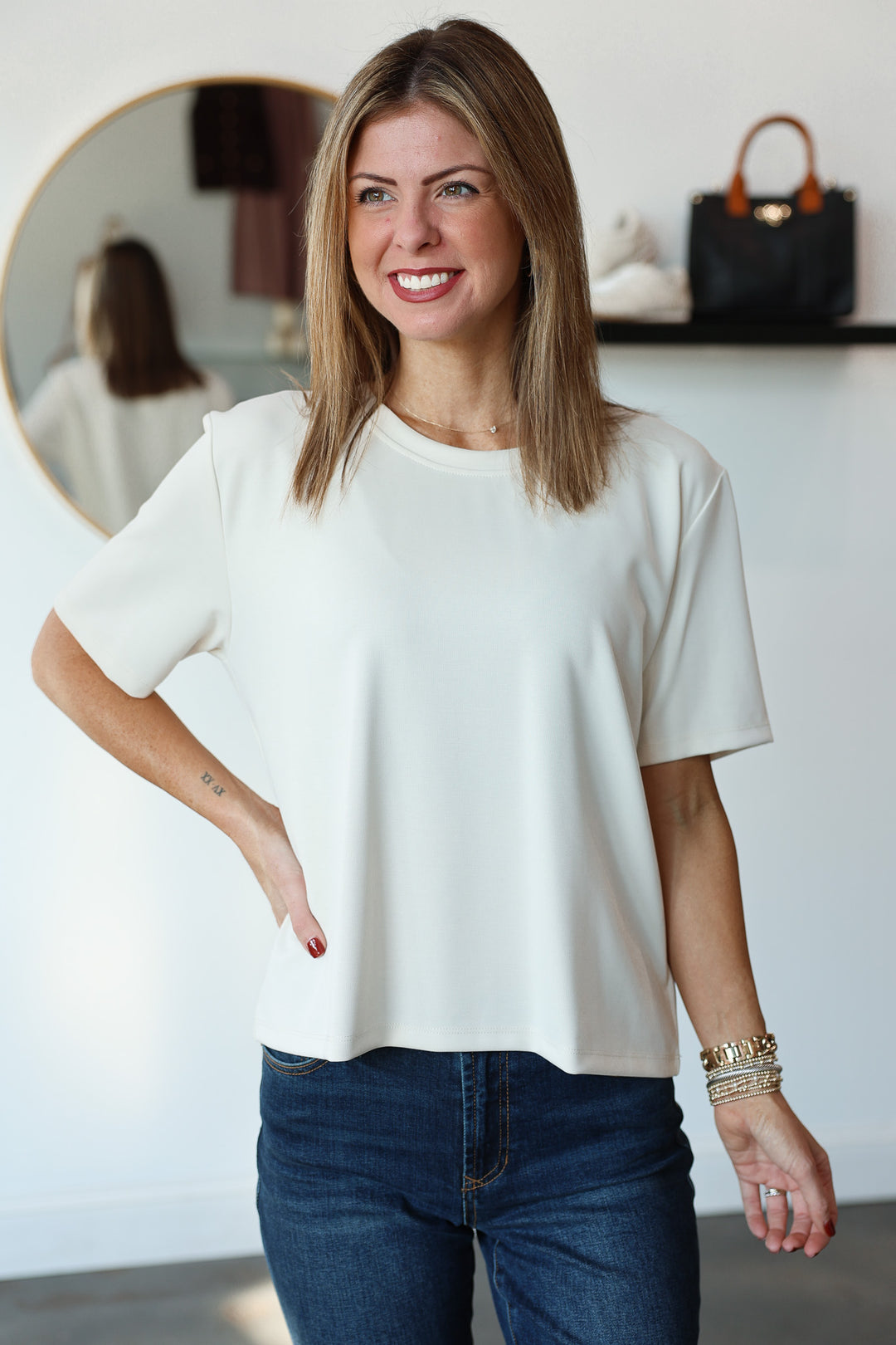 Soft Crew Tee - Ivory