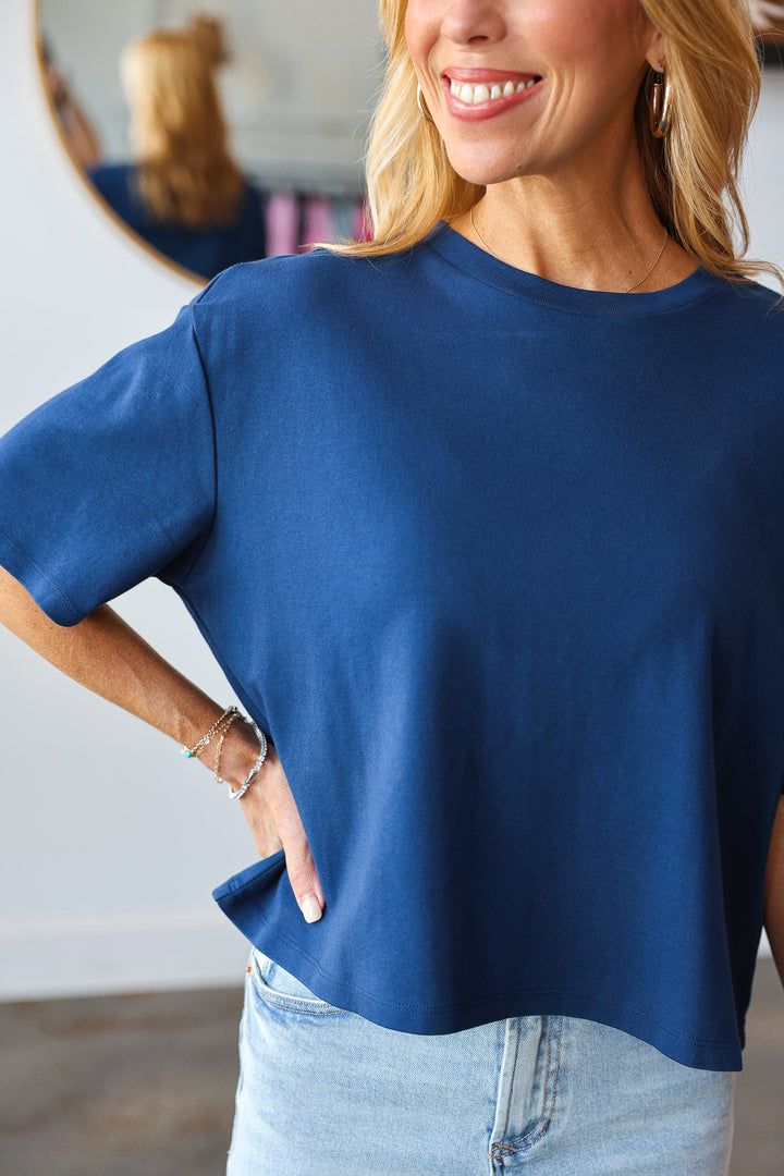 Dear John Maddox Tee - Navy