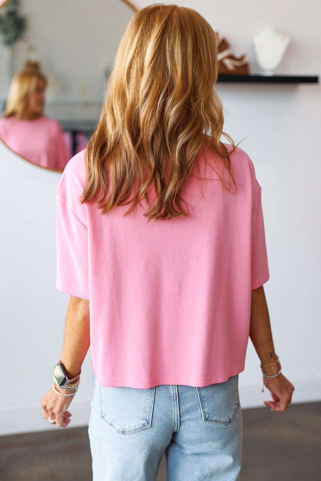 Dear John Maddox Tee - Pink Lemonade
