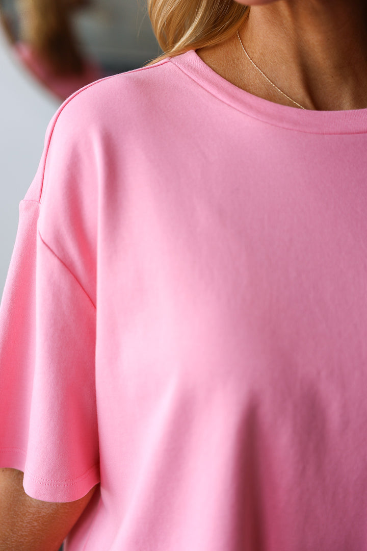 Dear John Maddox Tee - Pink Lemonade