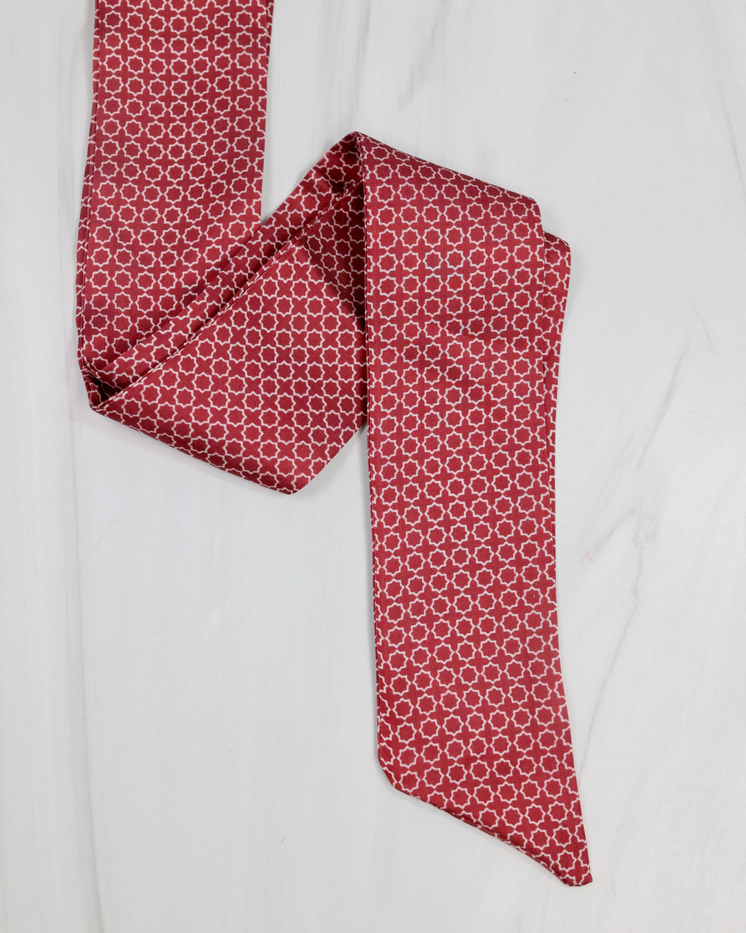Twilly Scarf - Burgundy