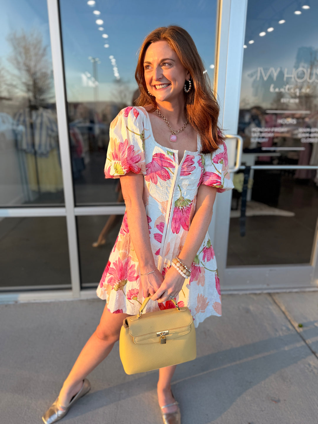 Fit & Flare Floral Dress