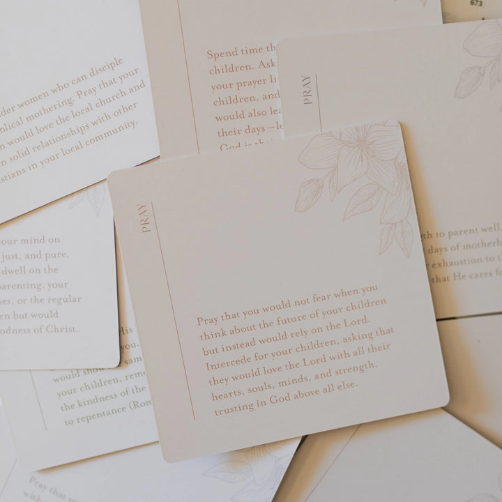Prayers For Motherhood | Prayer Cards