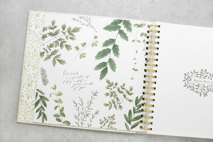 As You Grow: A Modern Memory Book For Baby