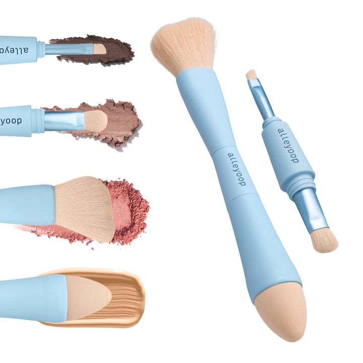 Alleyoop Multi-Tasker - 4-in-1 Makeup Brushes