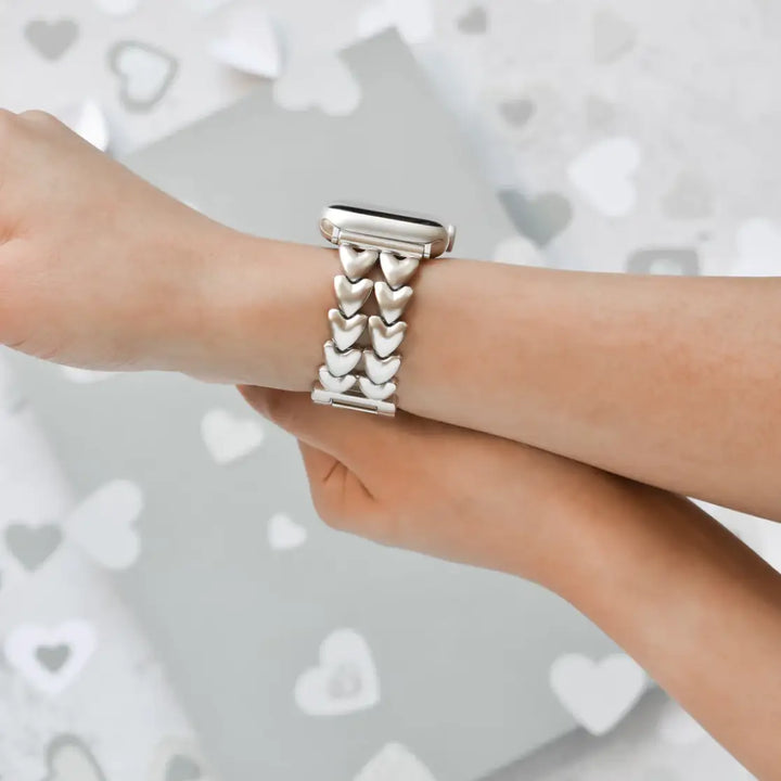 Heart Chain Apple Watch Band - Starlight